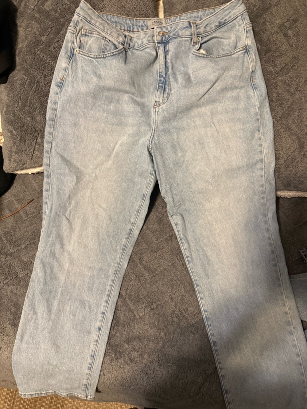 New Look Light Blue Straight Leg Women’s Jeans